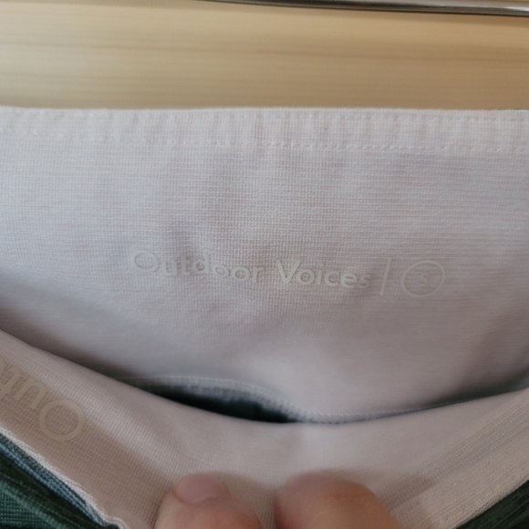 Outdoor Voices, Colorblock Springs 7/8 Leggings, Size Small - Picture 3 of 9